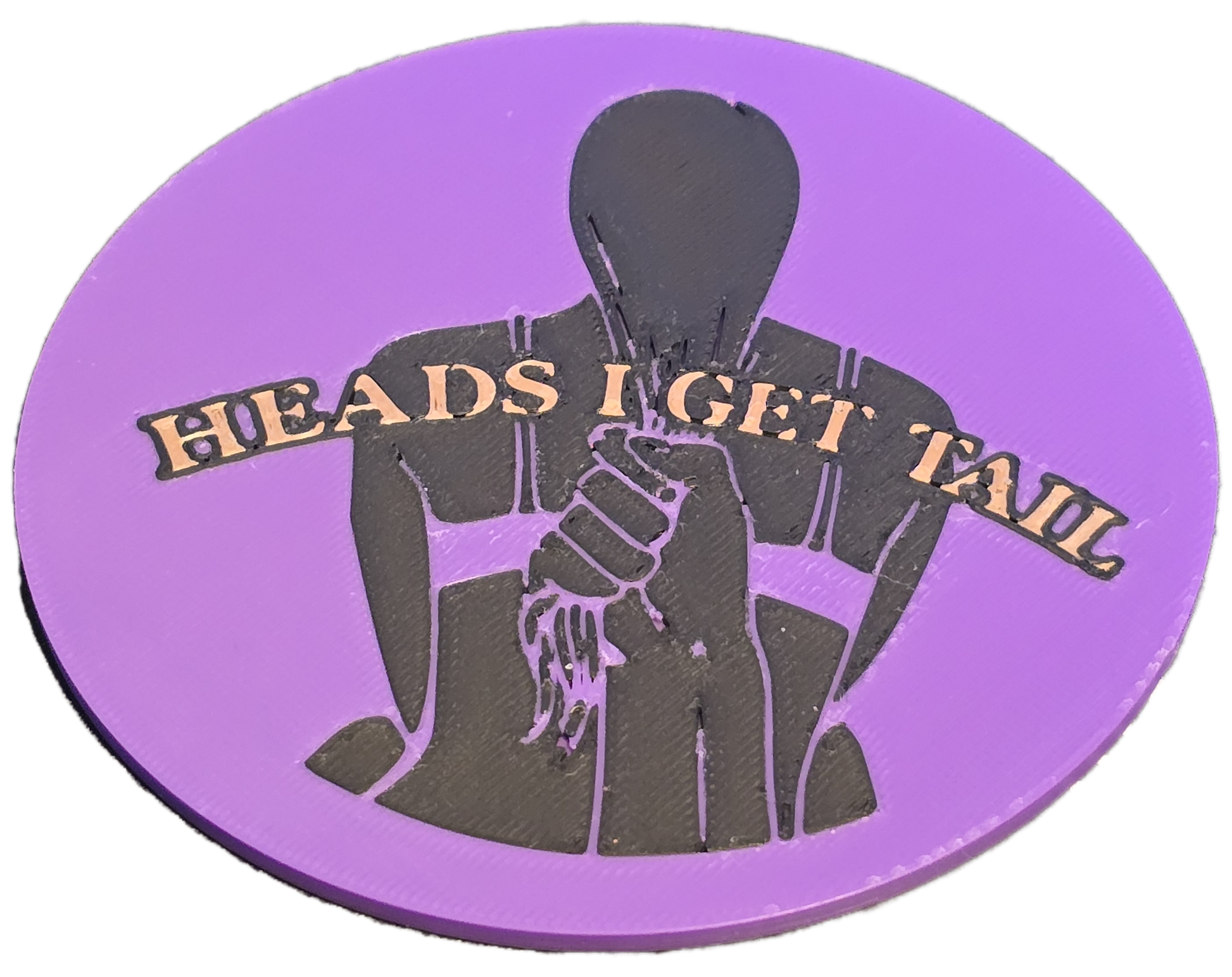 Adult Coin Flip Token - Fun and Unique Head or Tails Game for Adults - Gifts4YouAll