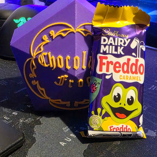 Chocolate Frog and Box with a Cadbury's Dairy Milk Freddo - Gifts4YouAll