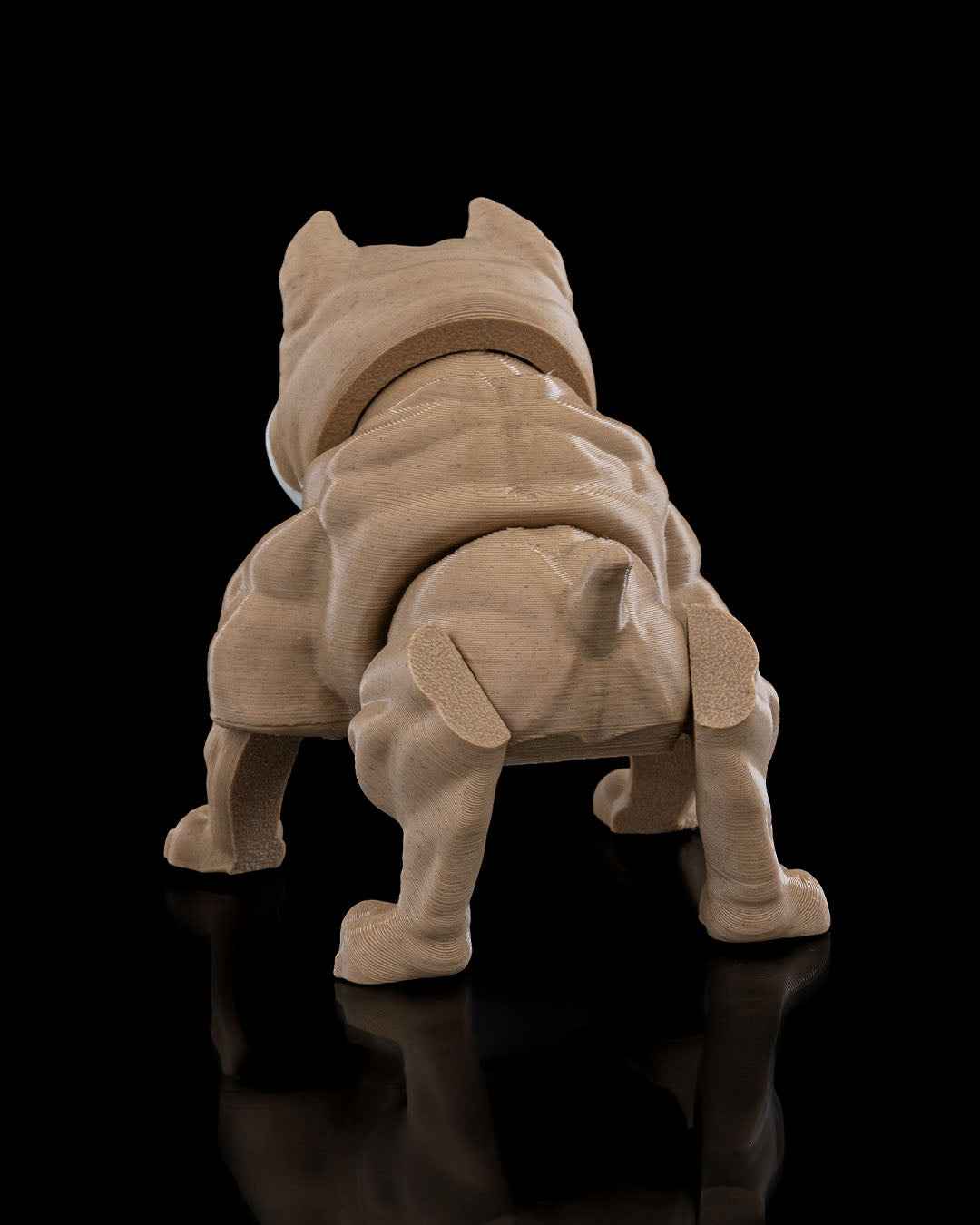British Bulldog 3D Printed Figurine - 5cm Tall Collectible - Gifts4YouAll