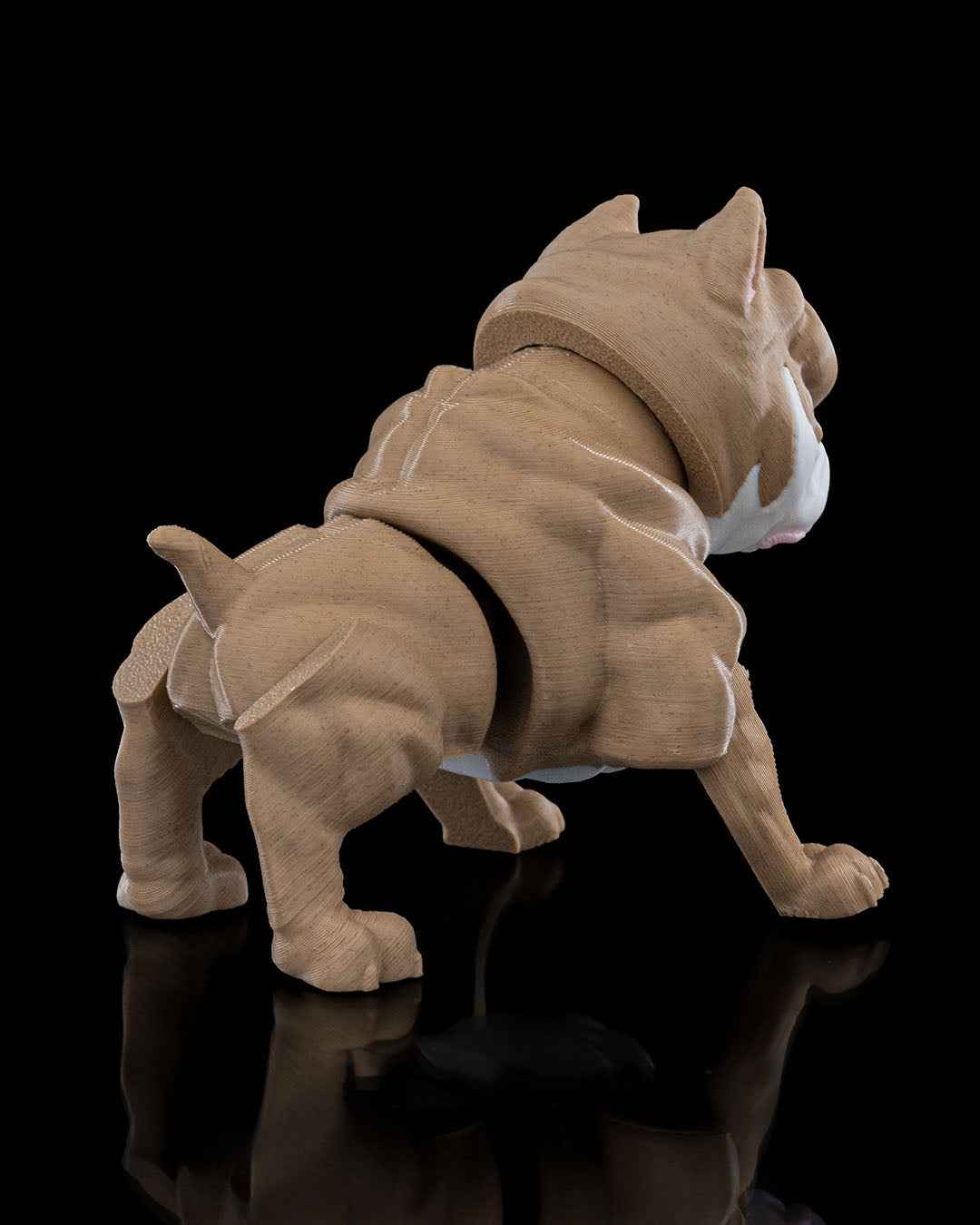 British Bulldog 3D Printed Figurine - 5cm Tall Collectible - Gifts4YouAll