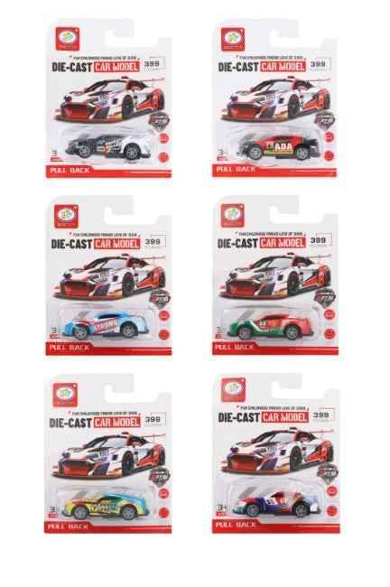 Die Cast Pull Back Racing Cars for Fun Racing Action - Toys & Games