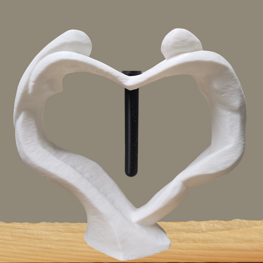Two Lovers Heart Vase - Romantic Decor for Couples - Gifts4YouAll