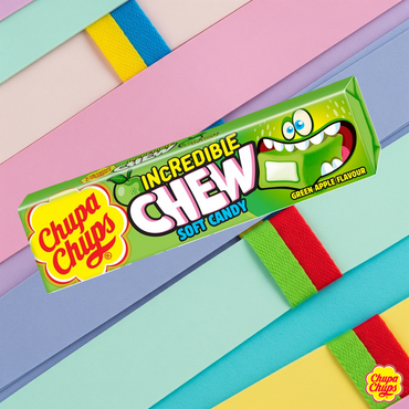 Chupa Chups Apple Incredible Chew Soft Candy 45g - Gifts4YouAll