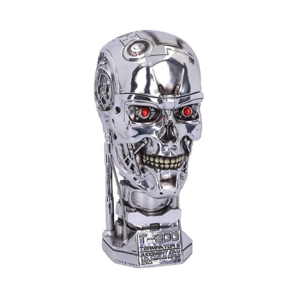Terminator 2 Collectible Display Piece - 21cm Head Box - Gifts4YouAll
