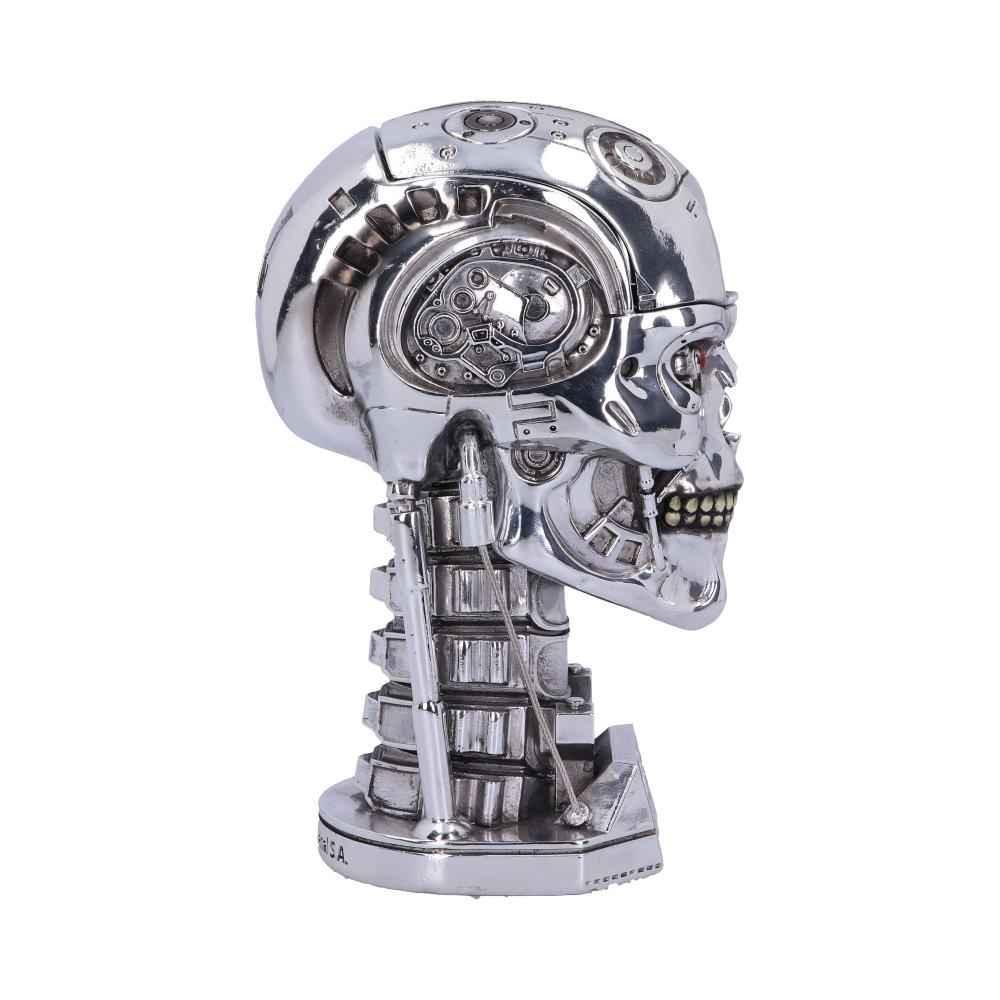 Terminator 2 Collectible Display Piece - 21cm Head Box - Gifts4YouAll