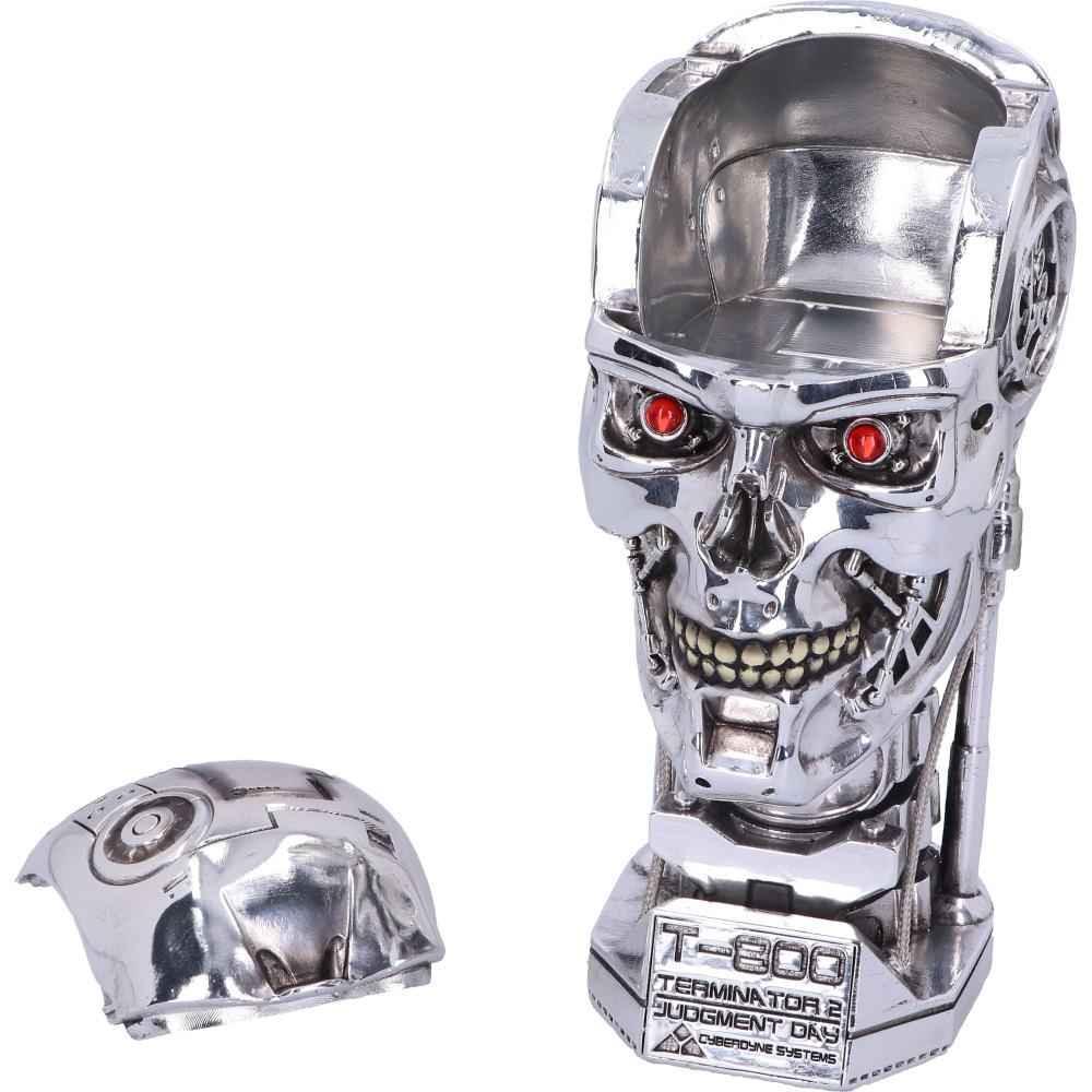 Terminator 2 Collectible Display Piece - 21cm Head Box - Gifts4YouAll