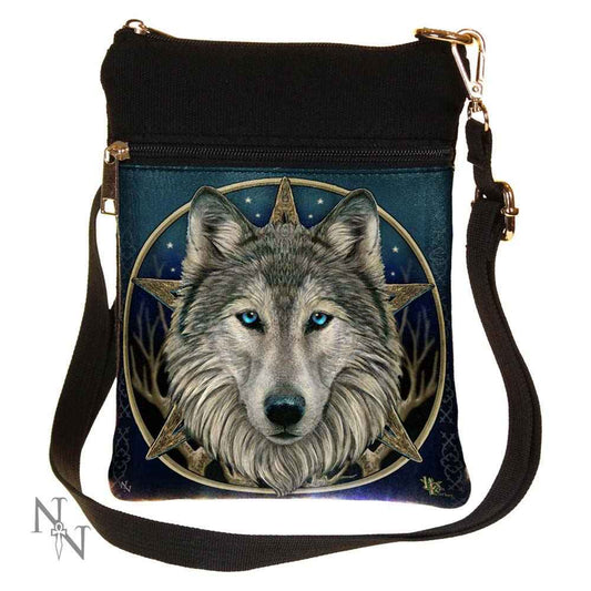 Small Wild One Fantasy Wolf Bag by Lisa Parker