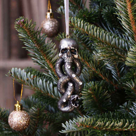 Officially Licensed Harry Potter Dark Mark Voldemort Hanging Festive Ornament