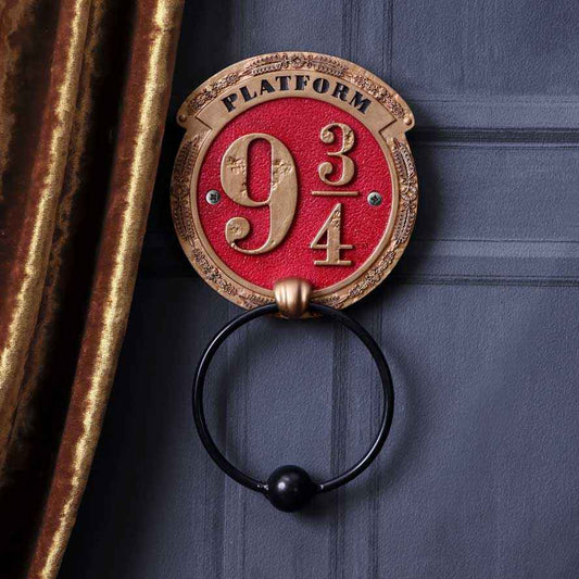 Officially Licensed Harry Potter Platform 9 3/4 Door Knocker 21.5cm