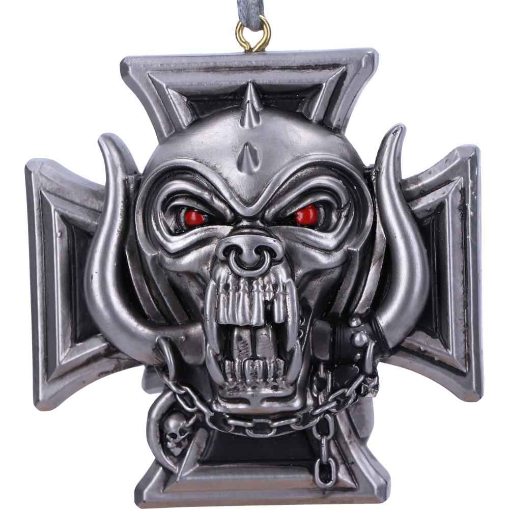 Motorhead Warpig Cross Hanging Ornament 6cm
