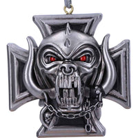 Motorhead Warpig Cross Hanging Ornament 6cm