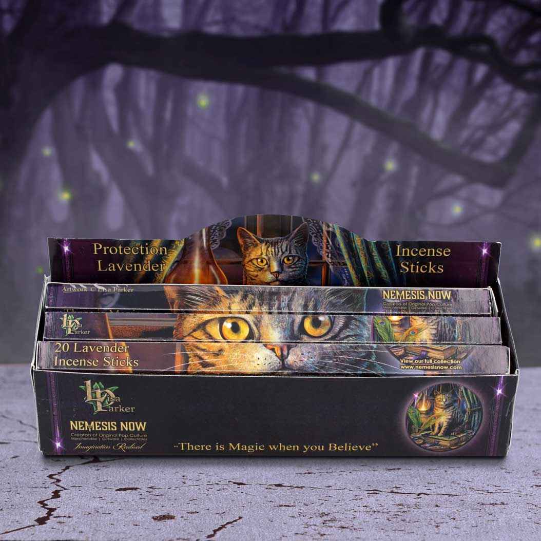 Lisa Parker Lavender Incense Sticks - 20 Sticks for Aromatic Protection
