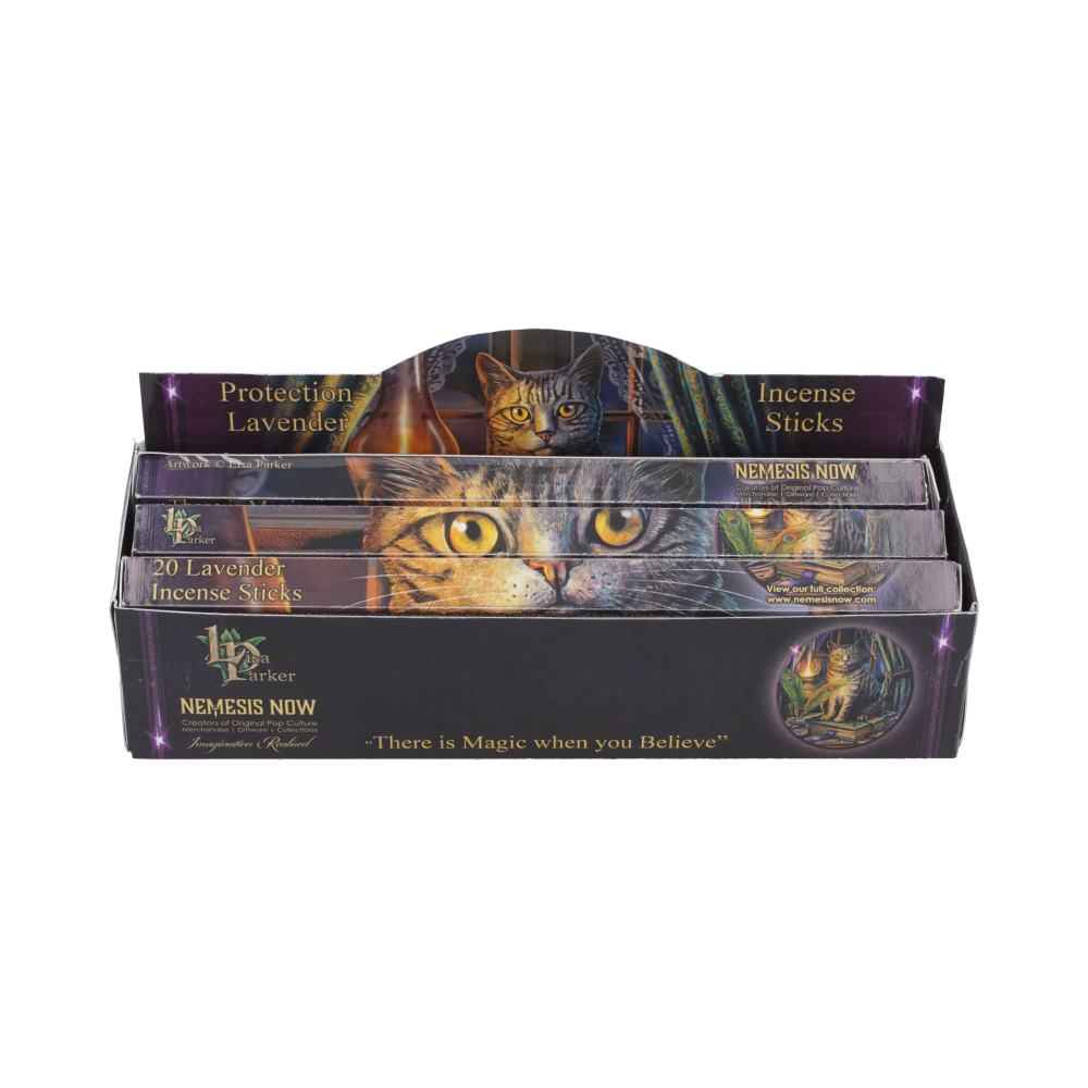 Lisa Parker Lavender Incense Sticks - 20 Sticks for Aromatic Protection