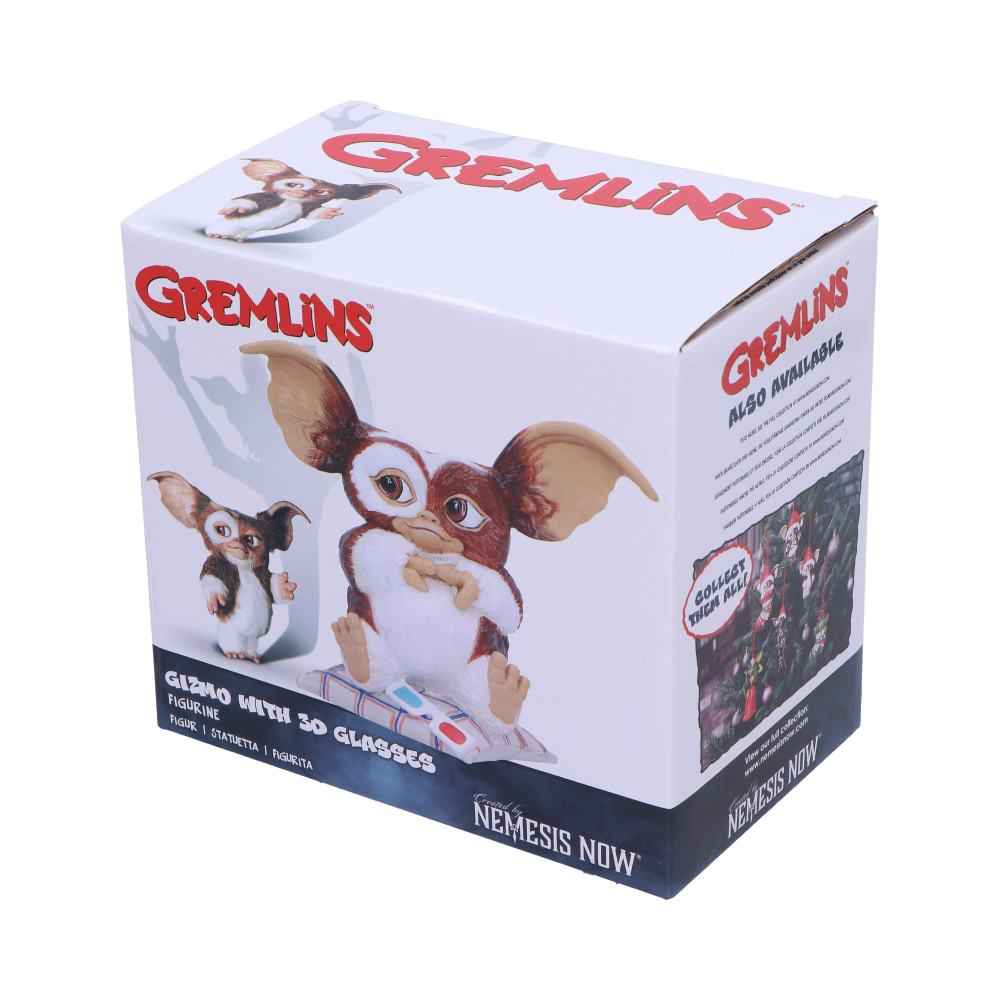 Gremlins Gizmo Figurine with 3D Glasses - 14.5cm Collectible for Fans