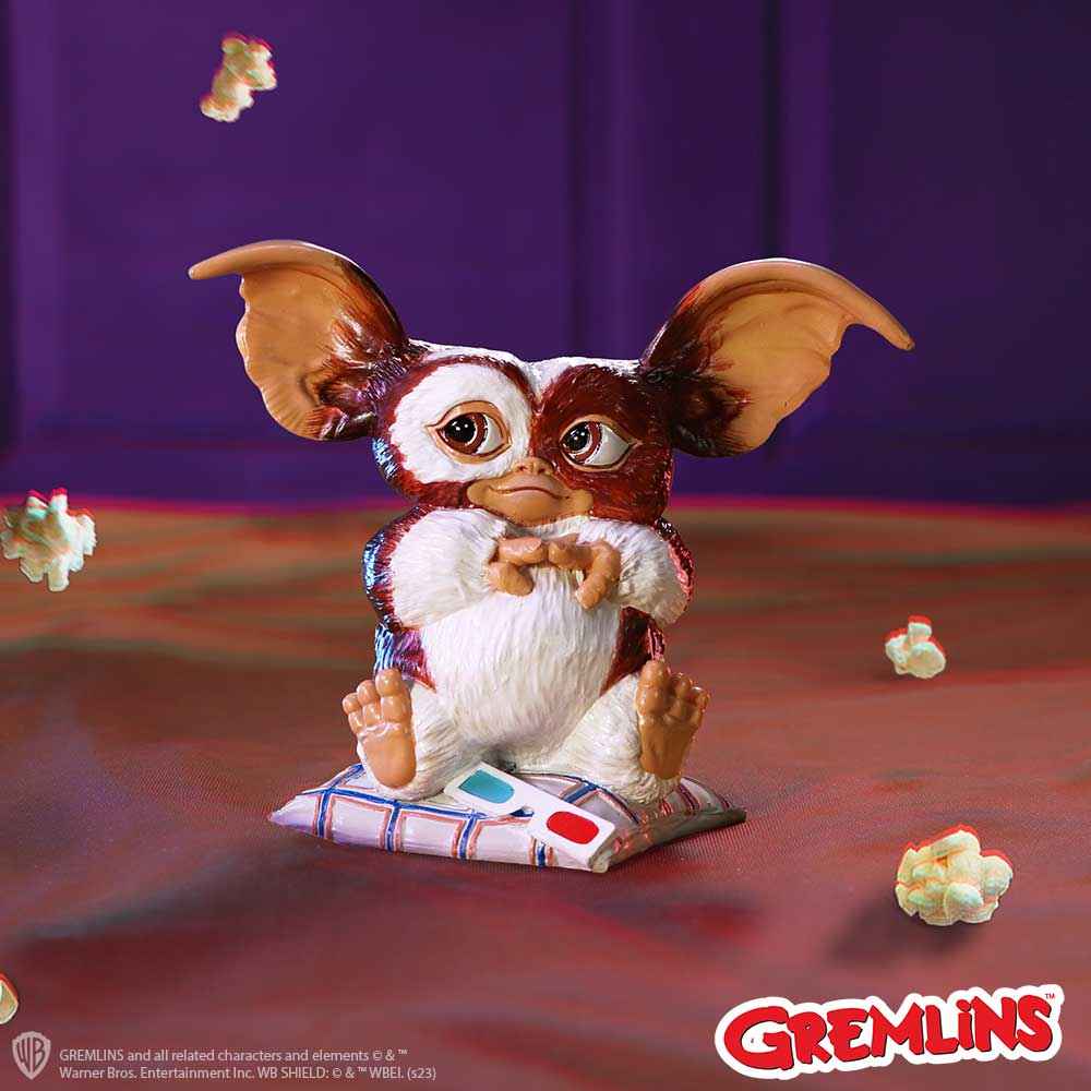 Gremlins Gizmo Figurine with 3D Glasses - 14.5cm Collectible for Fans