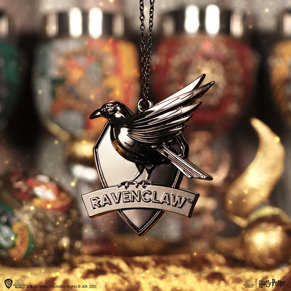 Harry Potter Ravenclaw Crest Silver Hanging Ornament | Officially Licensed