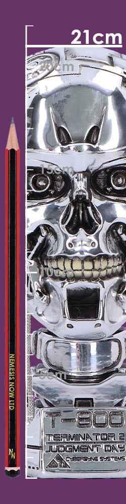 T-800 Terminator Light Up Figurine 21cm - Official Collectible - Collectibles