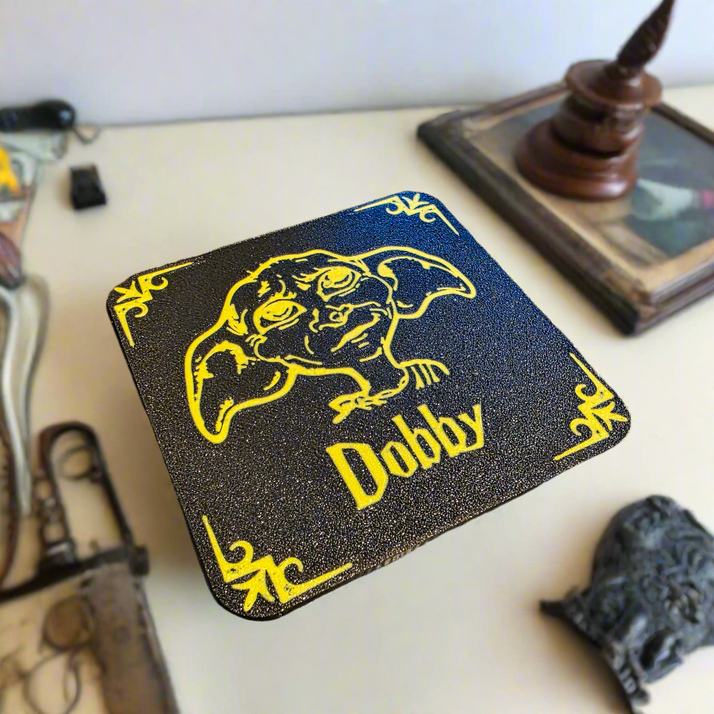 Dobby Coaster 3D-PRINTED - Gifts4YouAll
