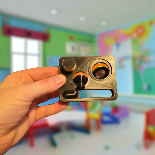 Multi Fidget Toy - 3D-Printed, 9cm Long for Stress Relief and Focus - Gifts4YouAll