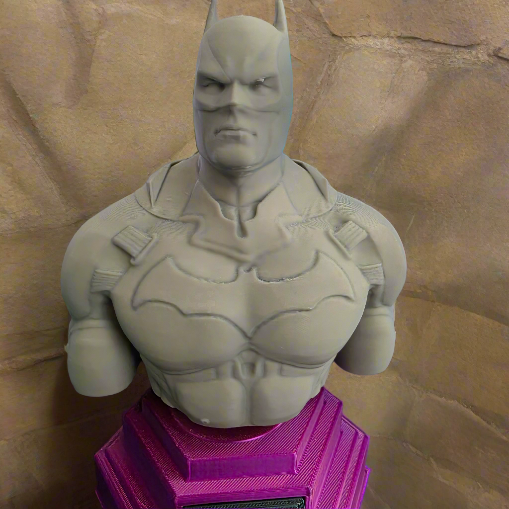 Batman Bust 3D Printed - 21cm Tall Collectible Statue - Gifts4YouAll
