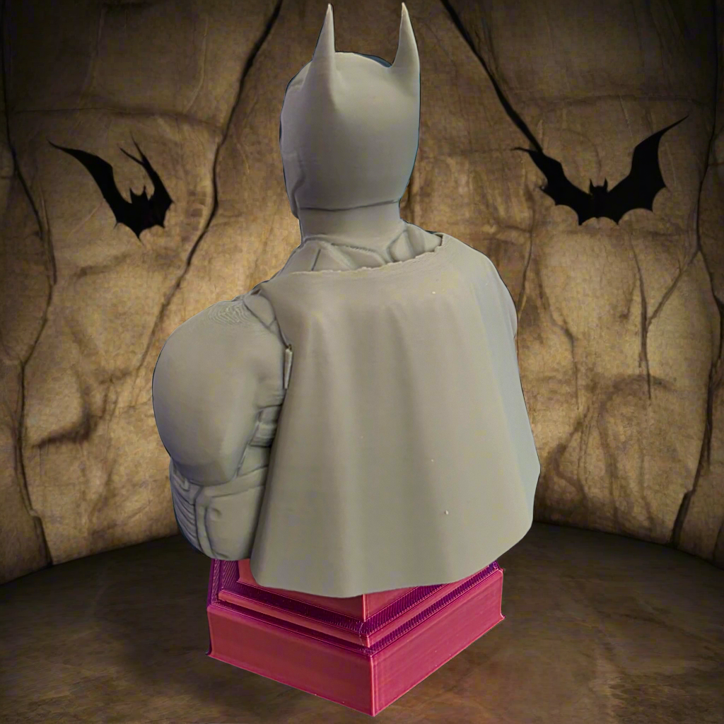 Batman Bust 3D Printed - 21cm Tall Collectible Statue - Gifts4YouAll