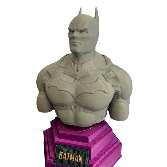 Batman Bust 3D Printed - 21cm Tall Collectible Statue - Gifts4YouAll
