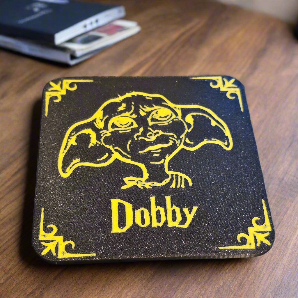 Dobby Coaster 3D-PRINTED - Gifts4YouAll