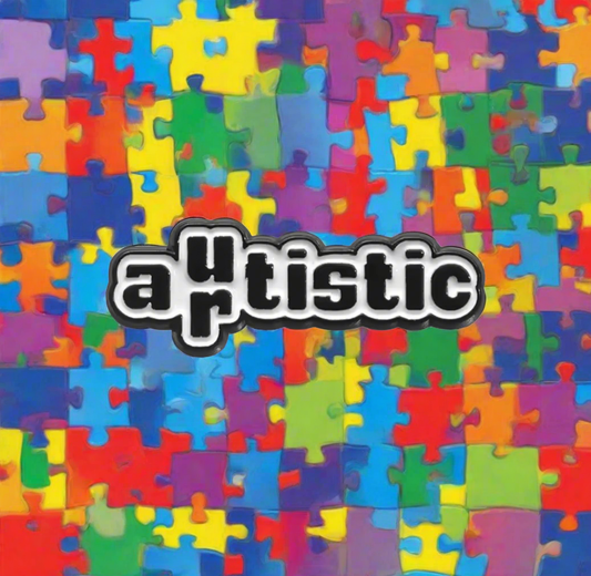 Autism Awareness Autistic Pin Badge - Gifts4YouAll