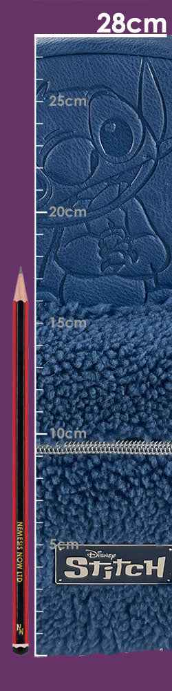 Disney Stitch Backpack in Blue 28CM - Cute and Functional Design