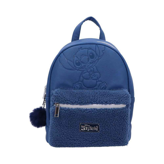 Disney Stitch Backpack in Blue 28CM - Cute and Functional Design