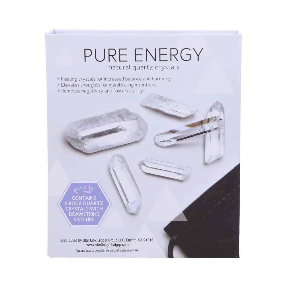 Pure Energy Crystals Set for Wellness and Spiritual Growth