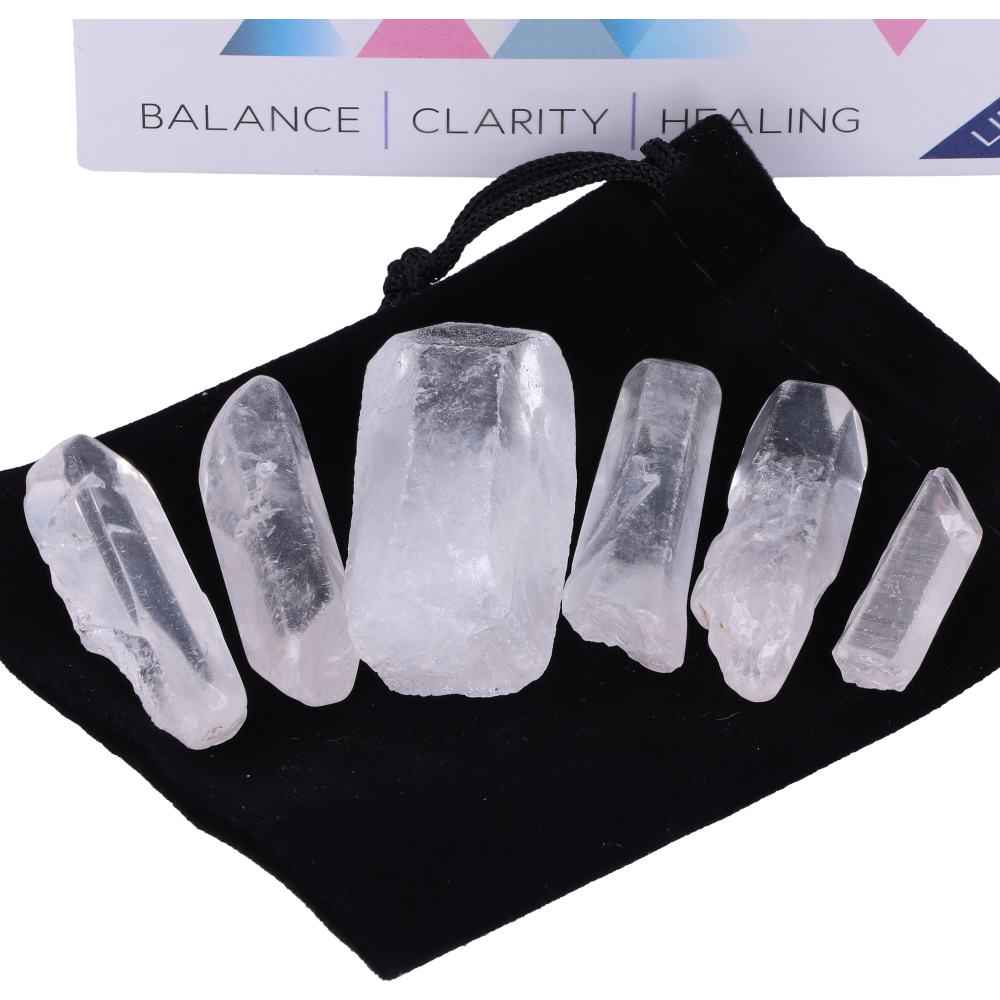 Pure Energy Crystals Set for Wellness and Spiritual Growth