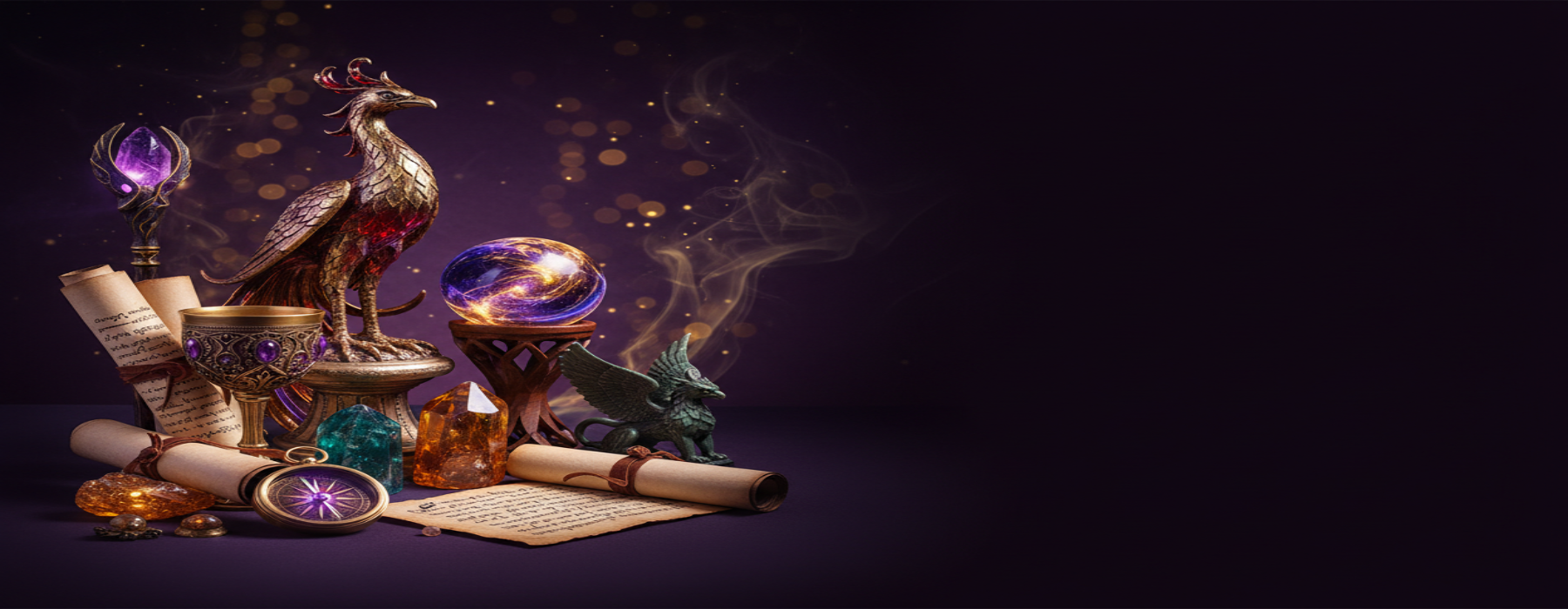 New fantasy collectibles variation with space on right