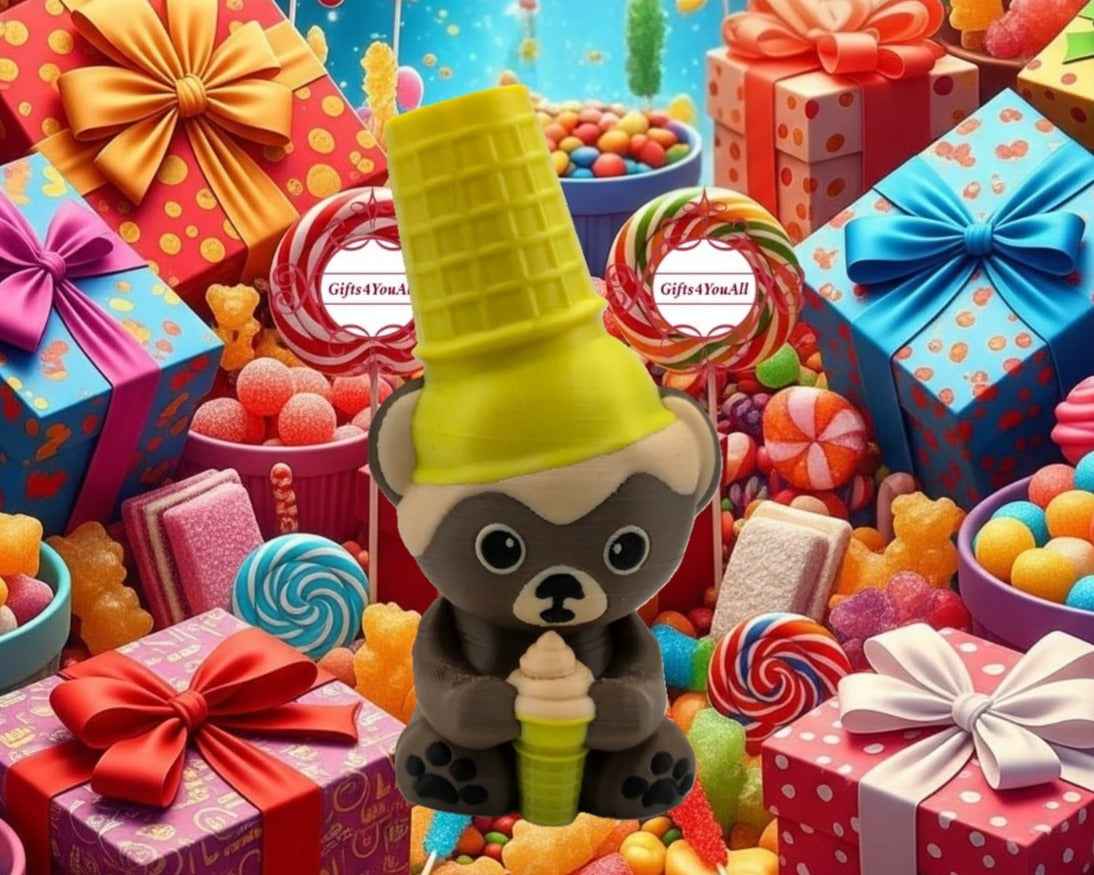 Dropped Ice-Cream Bear - Room Decoration - Gifts4YouAll