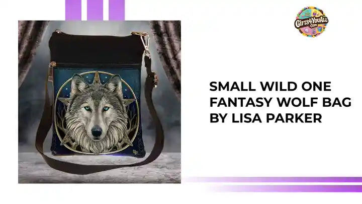 Small Wild One Fantasy Wolf Bag by Lisa Parker by@Outfy