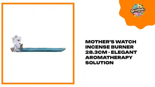 Mother's Watch Incense Burner 28.3cm - Elegant Aromatherapy Solution by@Outfy