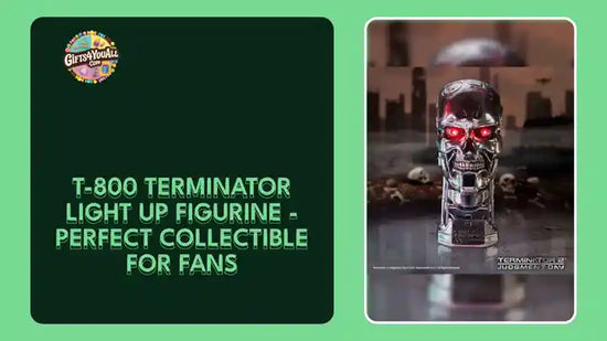 T-800 Terminator Light Up Figurine - Perfect Collectible for Fans by@Outfy
