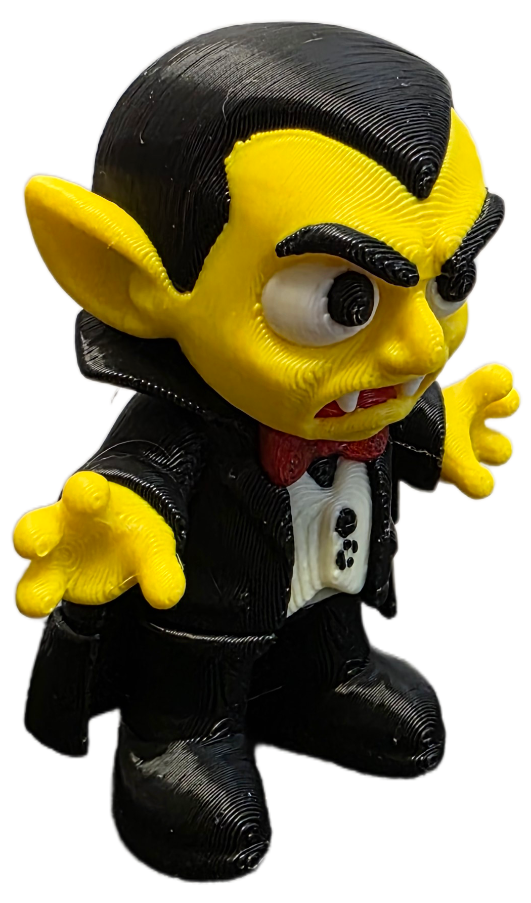 Mini Dracula 3D-Printed Creature - 5cm Tall Miniature Figure