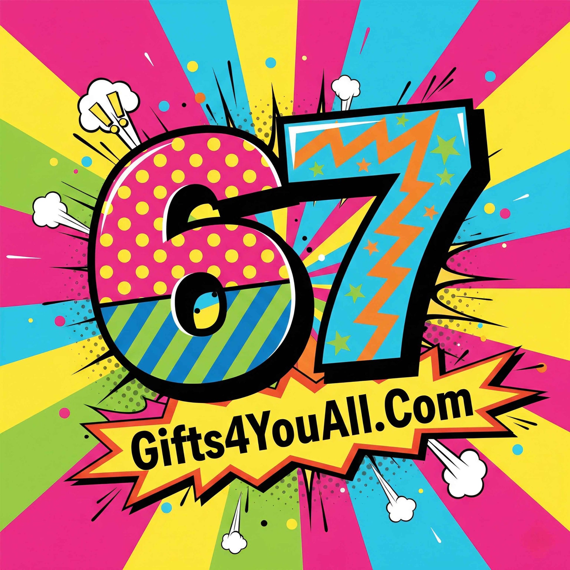 The Myth. The Legend. The 67 Meme - 6 / 7cm tall