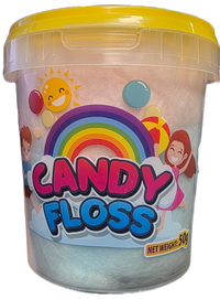 Candyfloss Tubs 50g - Delightful Sweet Treats in Convenient Sizes - Gifts4YouAll