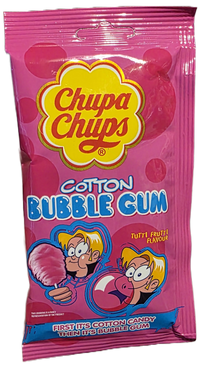 Chupa Chups Cotton Candy Bubble Gum 11g