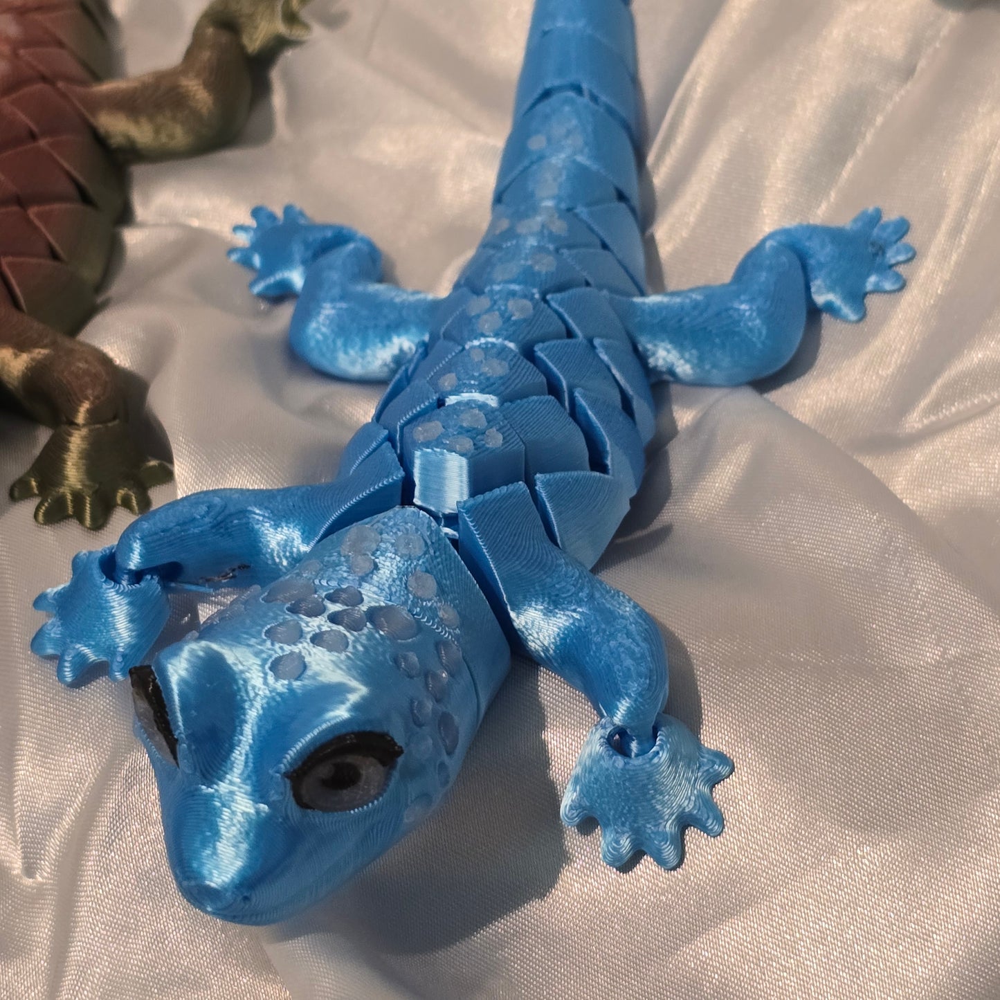 Silk Blue Gecko - Fidget