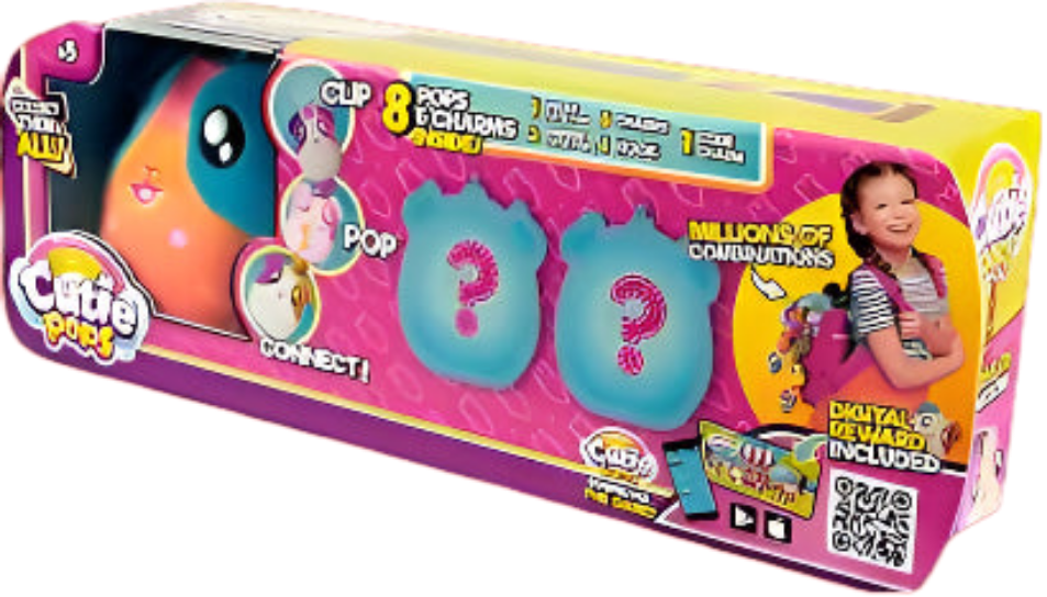 Cutie Pops Mini Plush Set - Surprise 3-Pack of Adorable Plush Toys