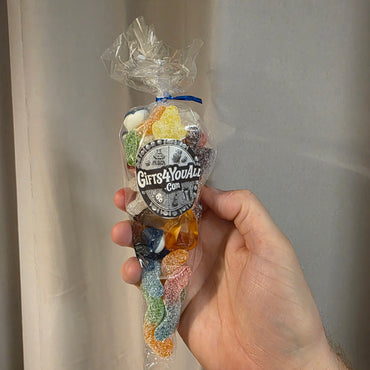 Gifts4YouAll Sweet Cones 200G - Sour, Fizzy, Jelly - Gifts4YouAll