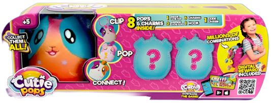 Cutie Pops Mini Plush Set - Surprise 3-Pack of Adorable Plush Toys