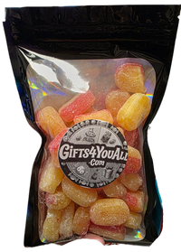 Rhubarb and Custard Sweets 250g - Classic Boiled Treats - Gifts4YouAll