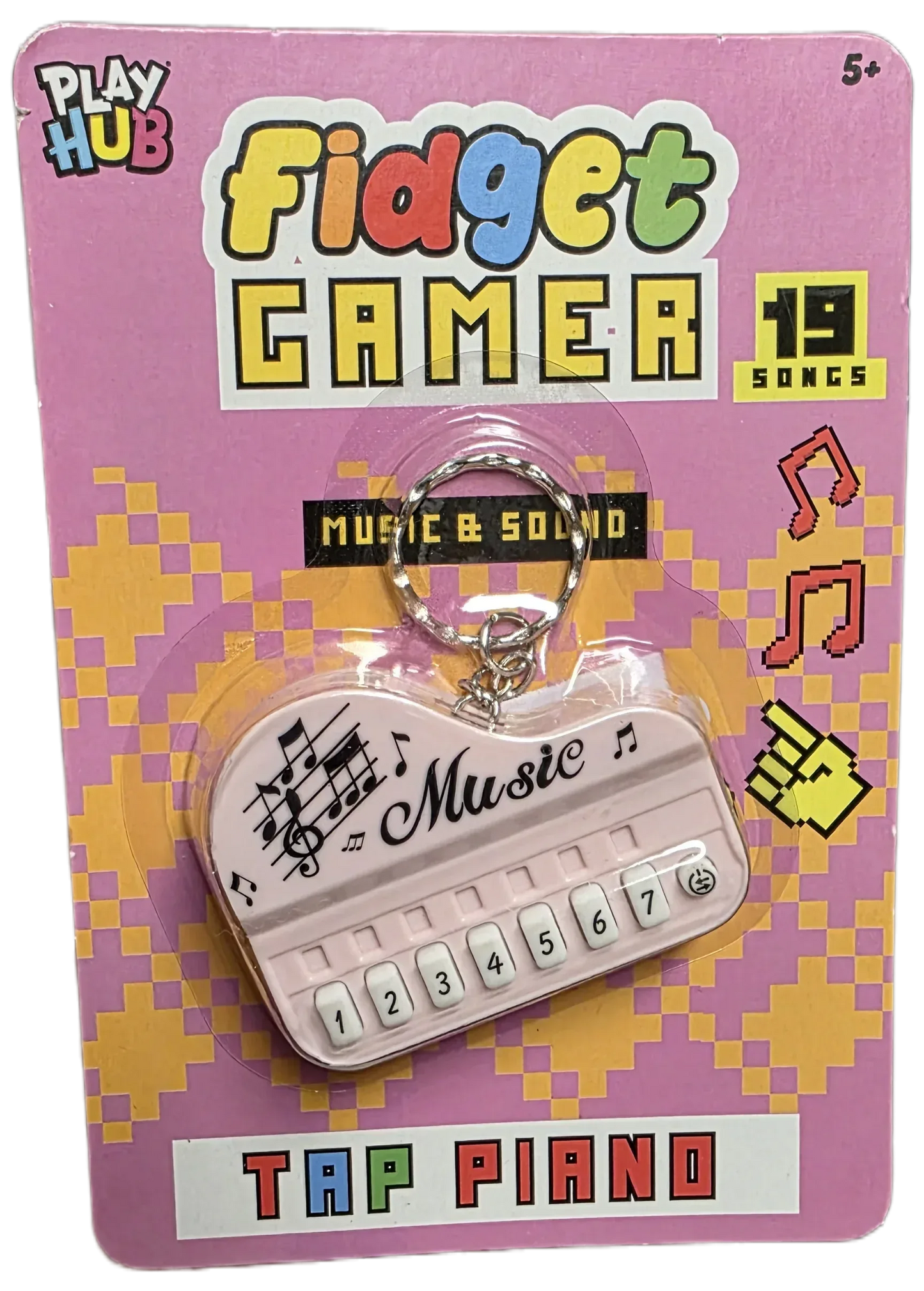 Tap Piano - Musical Fidget Toy with 19 Songs - 