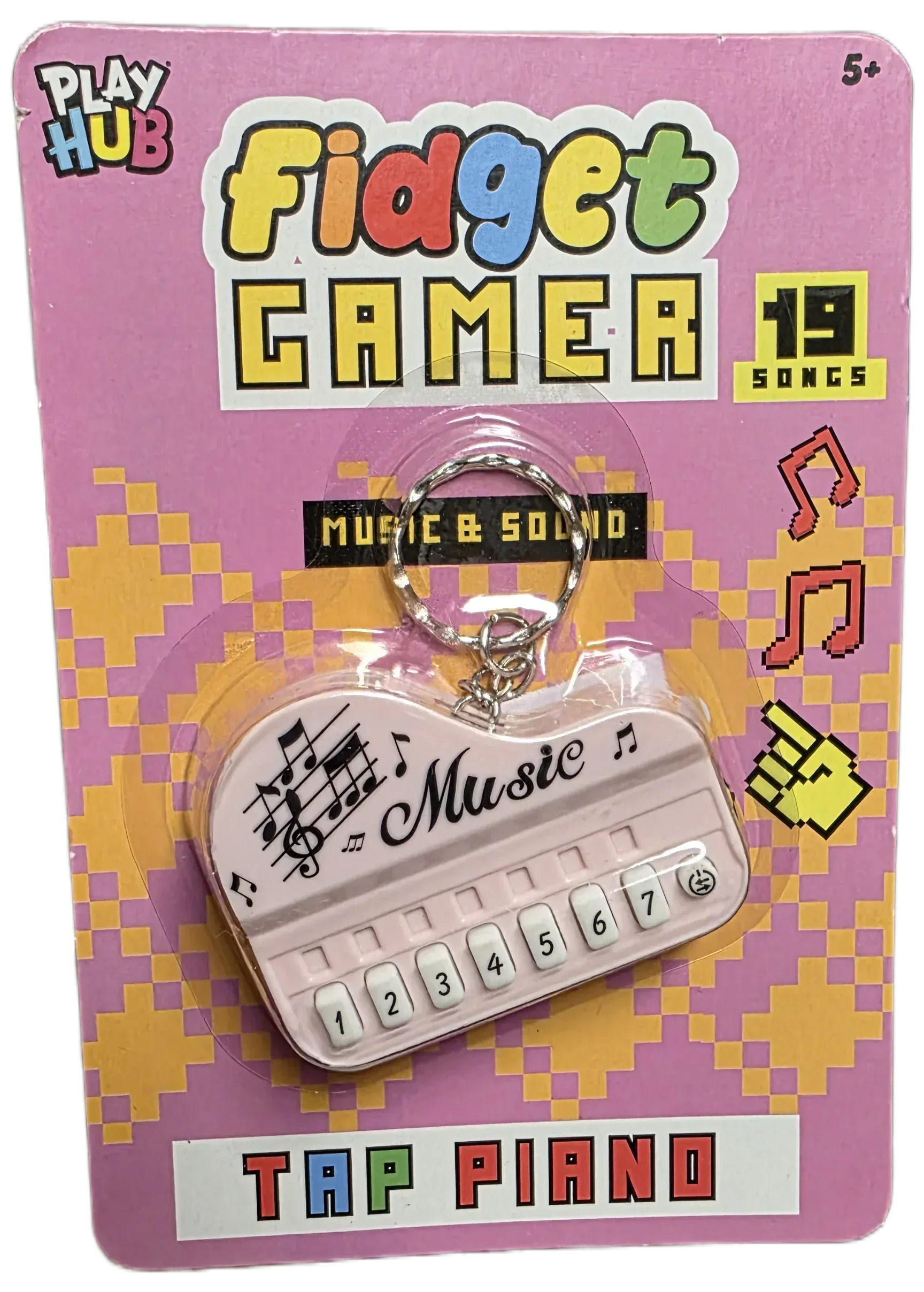 Tap Piano - Musical Fidget Toy with 19 Songs - 