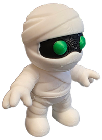 Mini Creatures Mummy 3D-Printed Mini Creature - 5cm Tall Unique Decoration