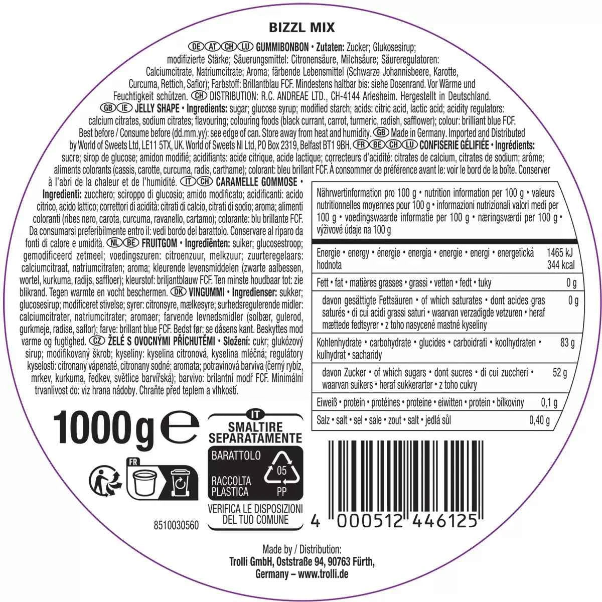 Gifts4YouAll Sweet Cones 200G - Sour, Fizzy, Jelly